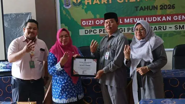 Peringati Hari Gizi Nasional 2026, Persagi Pekanbaru Edukasi Gizi Seimbang di Sejumlah Sekolah