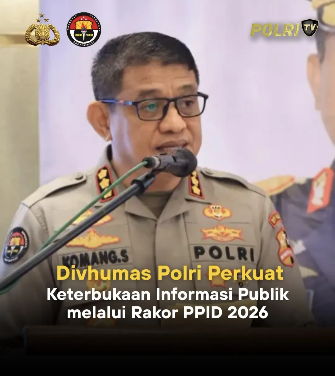 Divhumas Polri Gelar Rakor PPID 2026 untuk Perkuat Keterbukaan Informasi Publik