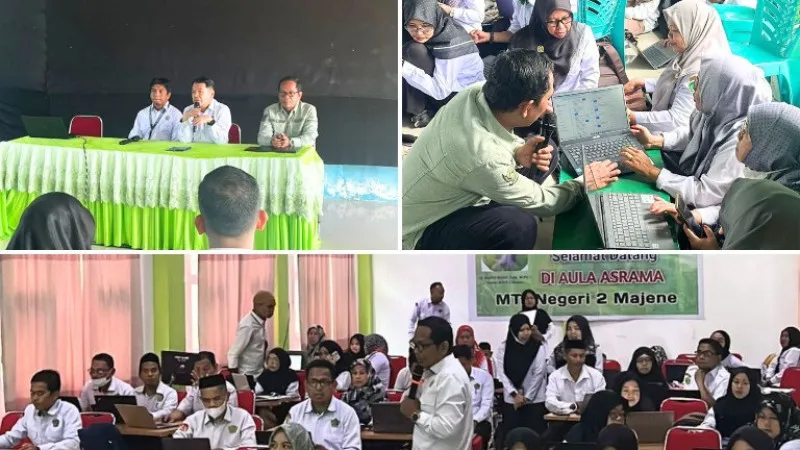 Kanwil Kemenag Sulbar Gelar Bimtek Pengisian Kinerja e-SARAku di Majene
