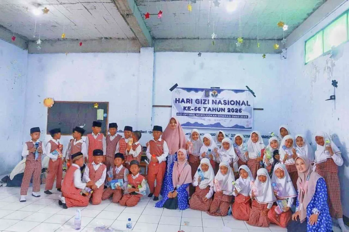 Peringati HGN ke-66, DPC Persagi Ngawi Gelar Edukasi Gizi Seimbang Serentak di SD