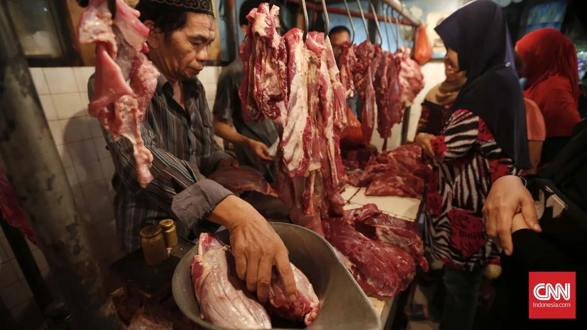 Pedagang Daging Sapi Jabodetabek Akhiri Mogok Usai Harga Sapi Hidup Disepakati Rp55 Ribu per Kg