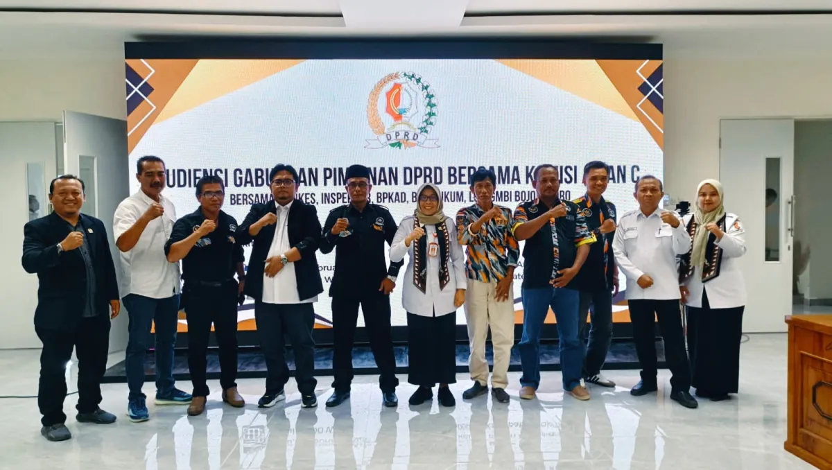 GMBI Pertanyakan Transparansi Pengadaan Lahan RS Onkologi Bojonegoro Rp6,5 Miliar saat Audiensi di DPRD
