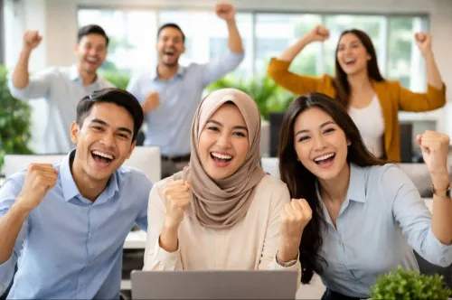 Indonesia Peringkat Pertama Pekerja Paling Bahagia di Asia Pasifik Versi Workplace Happiness Index 2025