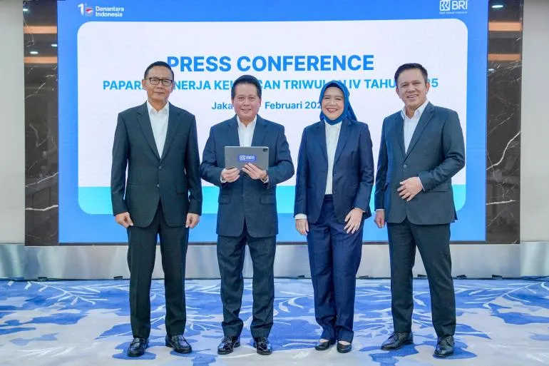 BRI Bukukan Laba Rp57,132 Triliun pada 2025 di Tengah Moderasi Ekonomi Global