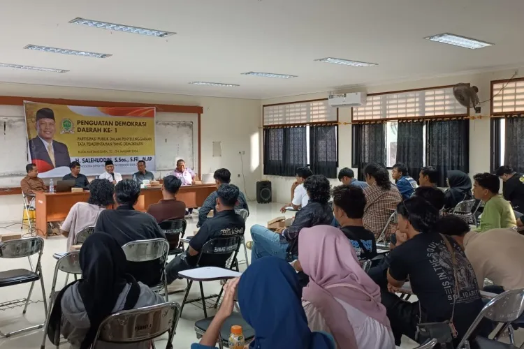 Salehuddin Gelar Penguatan Demokrasi Daerah Perdana 2026 di Kelurahan Melayu Tenggarong