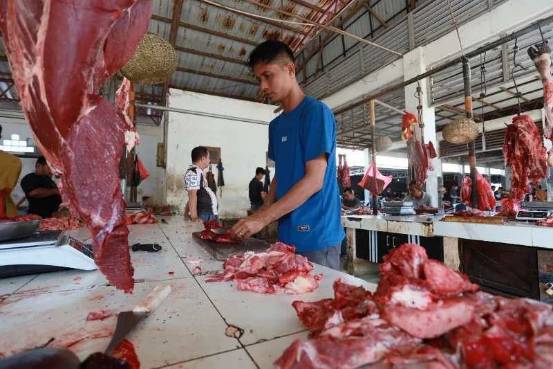 Dua Bulan Usai Banjir, Harga Daging Sapi dan Kerbau di Banda Aceh Terpantau Stabil