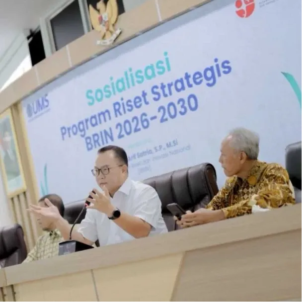 UMS Sosialisasikan Program Riset Strategis BRIN 2026–2030, Dorong Sinergi dan Riset Berdampak