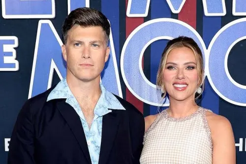 Colin Jost Bercanda Usai Zoe Saldana Lampaui Rekor Box Office Scarlett Johansson