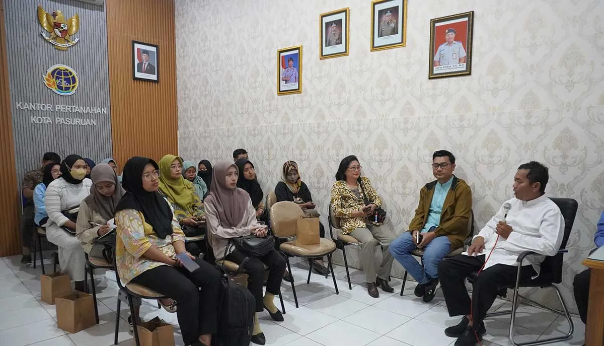Kantor Pertanahan Kota Pasuruan Sosialisasikan Peningkatan Kualitas Data dan Perkenalkan Aplikasi Pedang Kapak