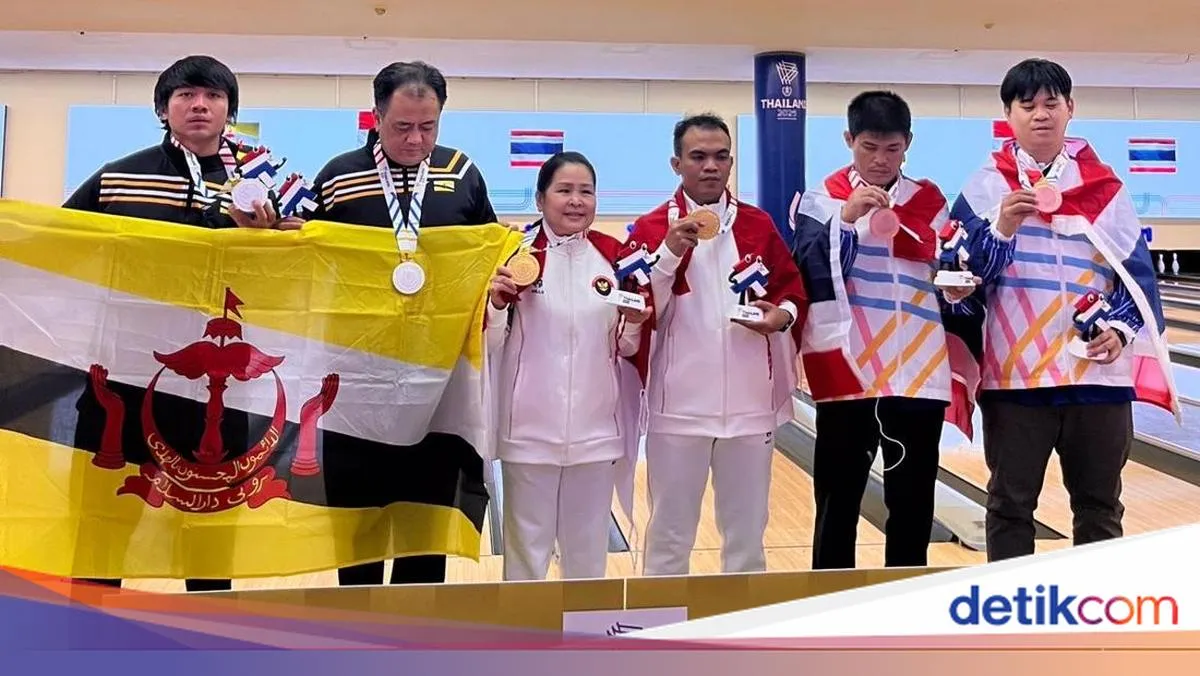 Martha Susanty dan Sahrul Andriansyah Sumbang Emas Para Bowling di ASEAN Para Games Thailand 2025