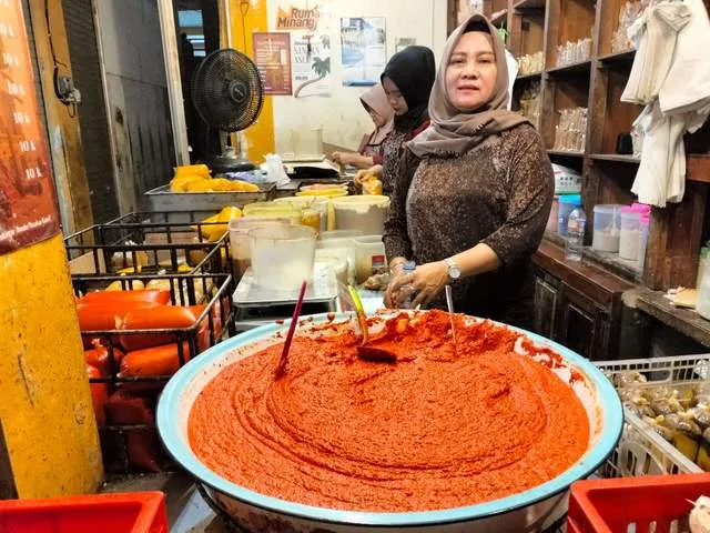Menjelang Ramadan, Harga Bumbu Giling di Pasar Beringharjo Yogyakarta Masih Stabil