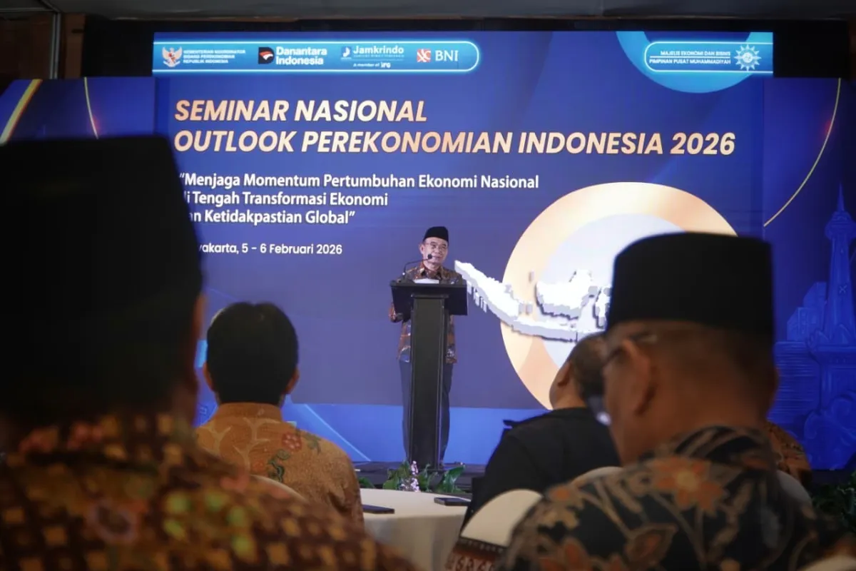 Muhammadiyah dan Kemenko Perekonomian Gelar Seminar Outlook Ekonomi 2026 di Tengah Ketidakpastian Global