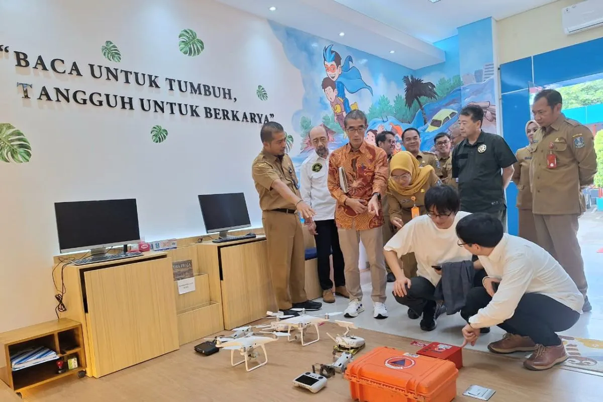 CIS Jepang, BRIN, dan BPBD Jatim Jajaki Kolaborasi Mitigasi Bencana Berbasis Drone