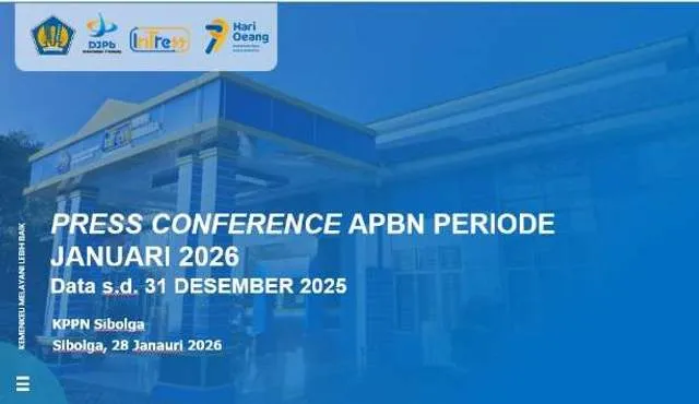 KPPN Sibolga Gelar Press Conference APBN, Tekankan Transparansi dan Akuntabilitas Fiskal