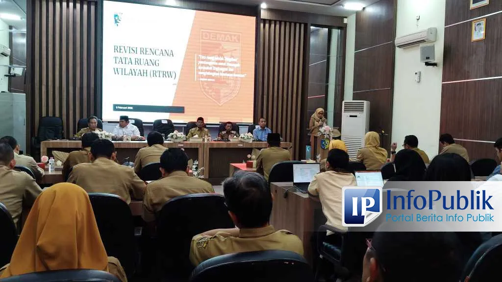 Pemkab Demak Gelar FGD Revisi RTRW 2011–2031, Fokus Mitigasi Banjir hingga Perlindungan Lahan Pertanian