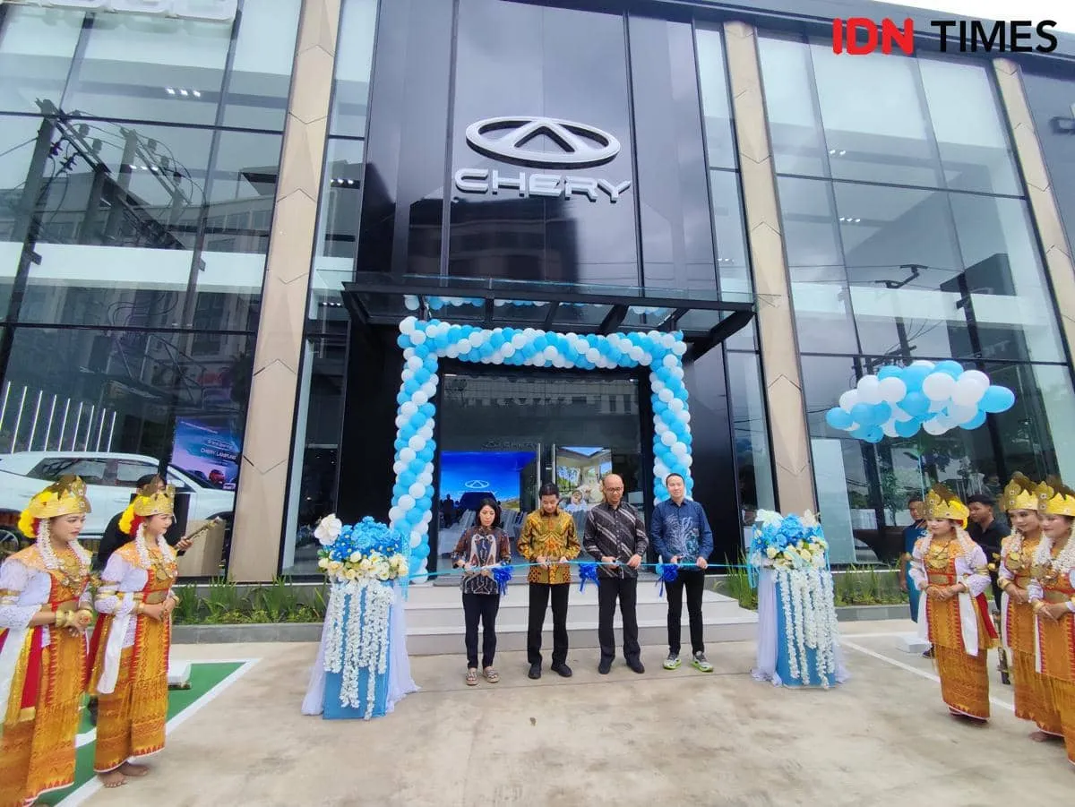 Chery Resmikan Dealer 3S di Bandar Lampung, Hadirkan Lini EV hingga Hybrid