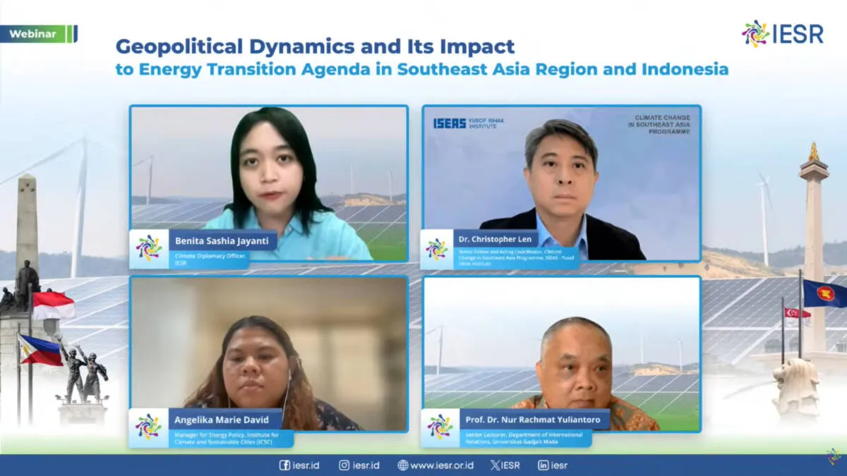 ASEAN Dinilai Berpeluang Memimpin Transisi Energi di Tengah Mundurnya AS dari Agenda Iklim Global