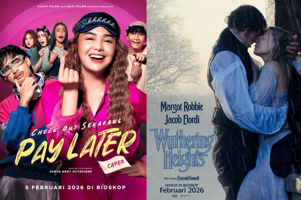 Daftar Film yang Tayang di Bioskop Februari 2026, dari Ahlan Singapore hingga Wuthering Heights
