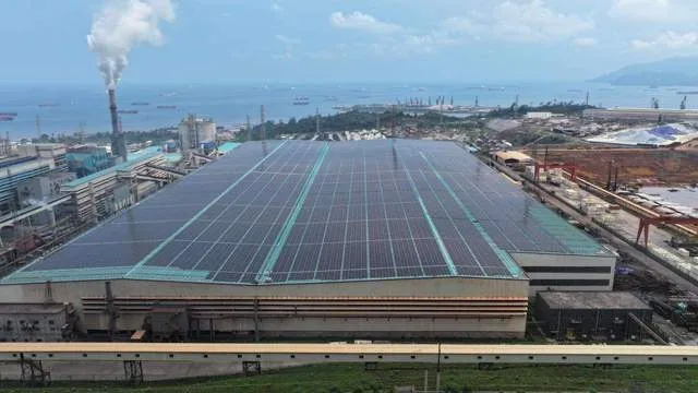 PT Dexin Steel Indonesia Bangun PLTS Atap di IMIP untuk Perluas Pemanfaatan Energi Terbarukan