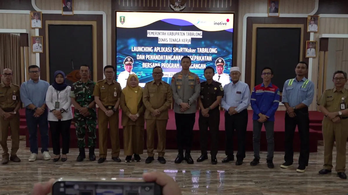 Bupati Tabalong Luncurkan Smartnaker untuk Integrasi Data Tenaga Kerja Berbasis NIK