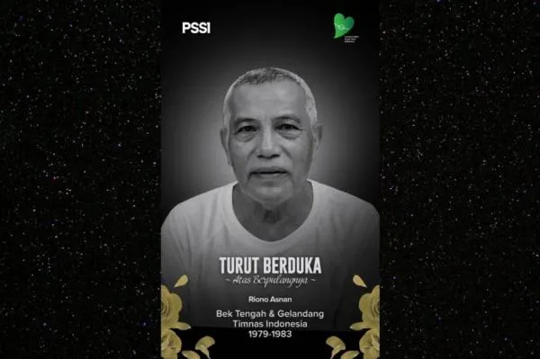 Legenda Timnas Indonesia Riono Asnan Meninggal Dunia