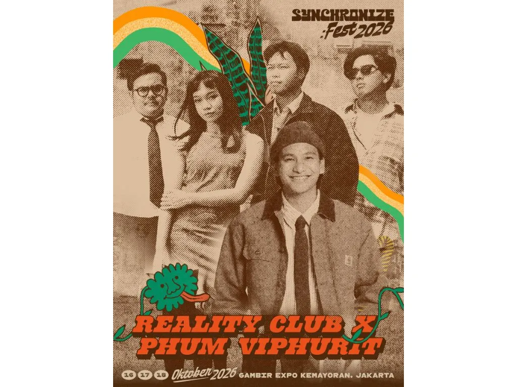 Reality Club dan Phum Viphurit Dikabarkan Akan Berkolaborasi di Panggung Synchronize Fest 2026