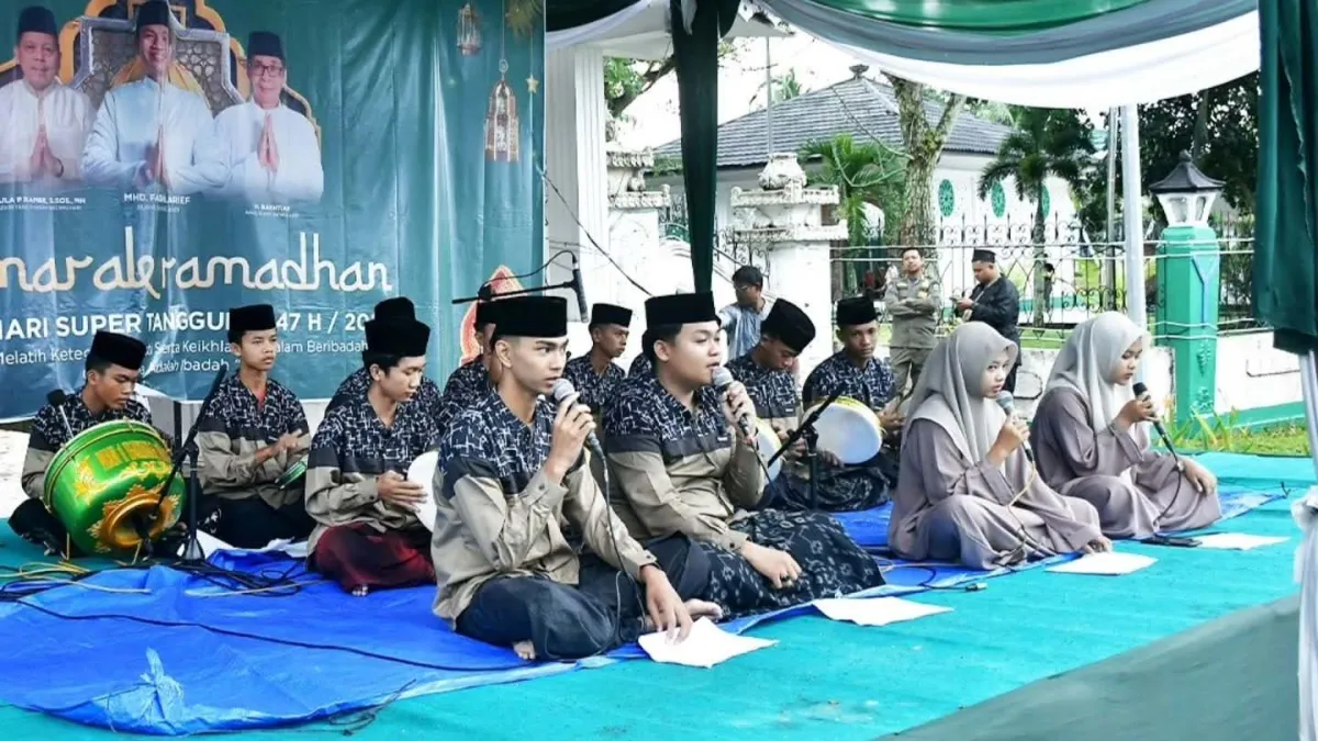 Gebyar Semarak Ramadhan di Muara Bulian Hadirkan Hadroh dan Rebana untuk Temani Ngabuburit Warga