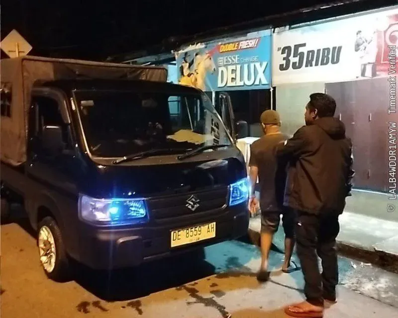 Polsek Nusaniwe Tertibkan Mobil Putar Musik Keras di Kudamati Usai Aduan Warga