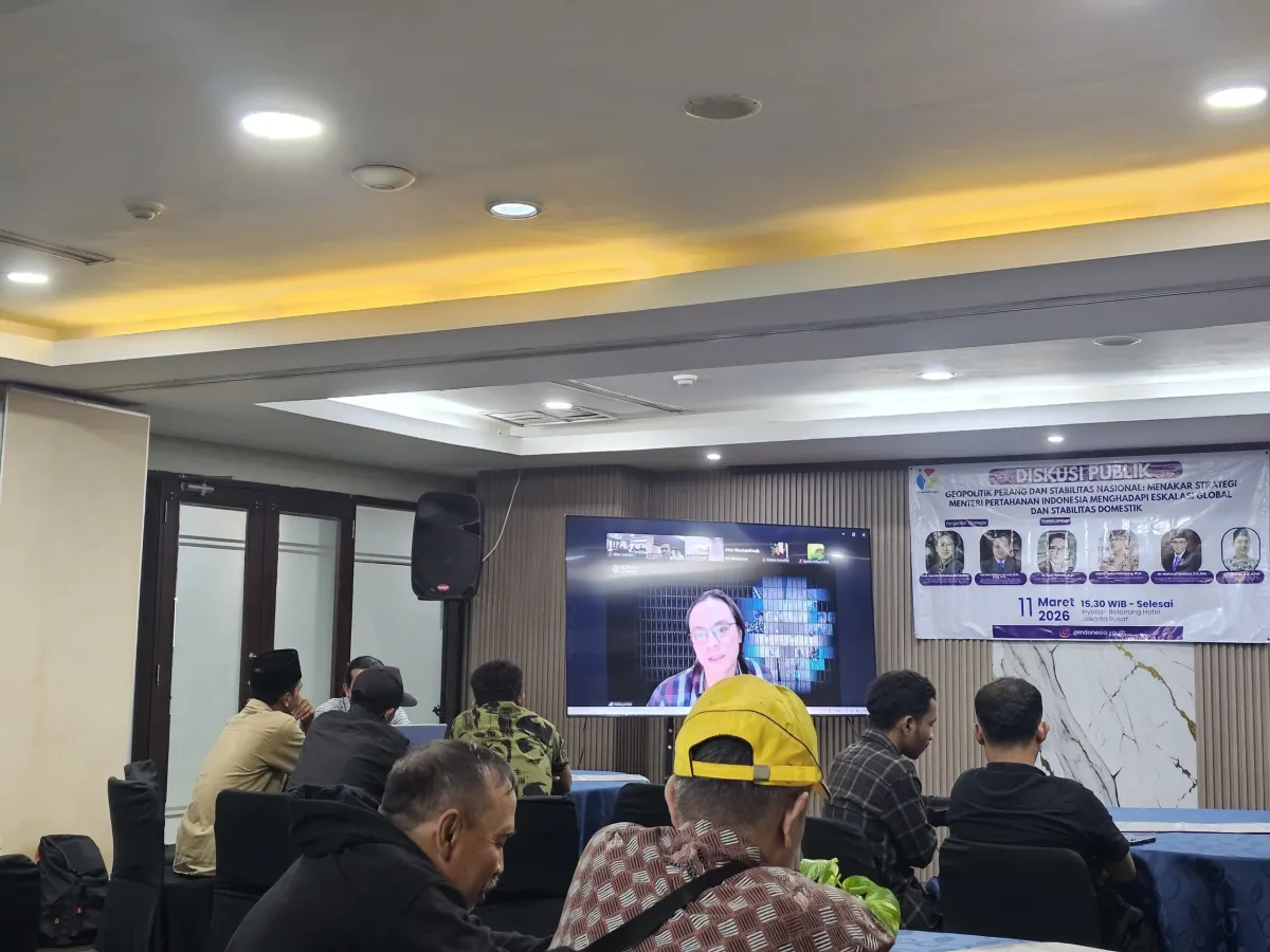 Gian Kasogi Ingatkan Isu Keamanan Nasional Jangan Dijadikan Instrumen Politik Menuju 2029