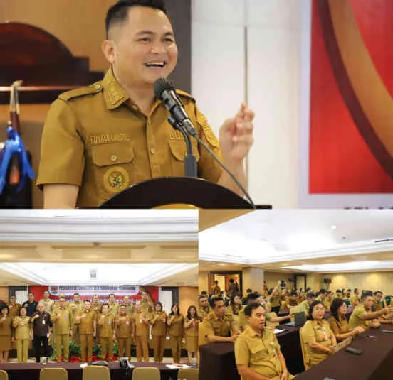 Bupati Mitra Ronald Kandoli Buka Rekonsiliasi LKPD 2025, Tekankan Akurasi dan Transparansi