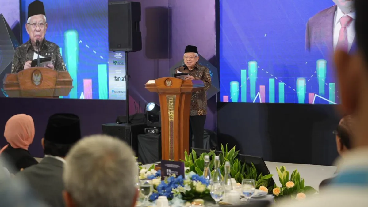 Ma’ruf Amin: Pemerintah Akan Bentuk Badan Ekonomi Syariah