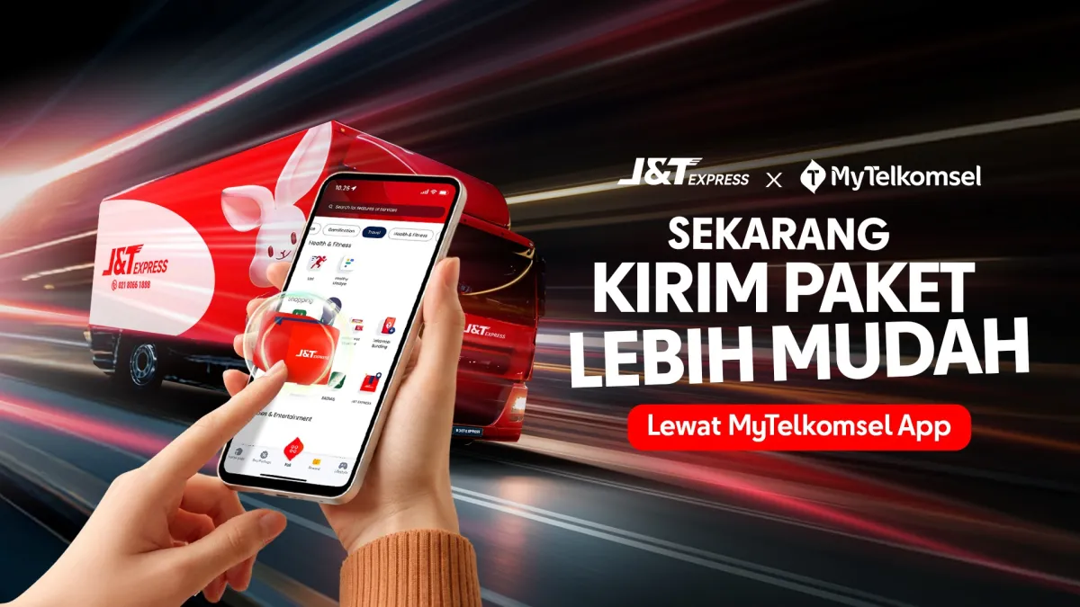 Layanan J&T Express Terintegrasi di MyTelkomsel, Pelanggan Bisa Kirim Paket Lewat Aplikasi