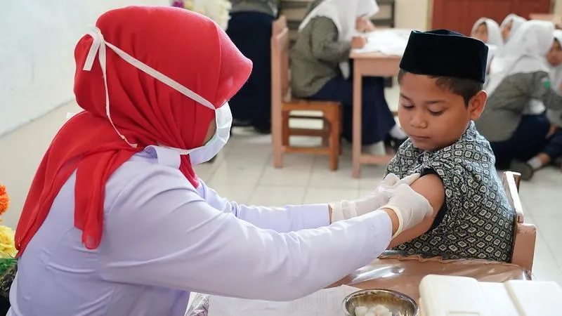 Kemenkes Catat Kenaikan Kasus Campak, KLB Muncul di Sejumlah Daerah