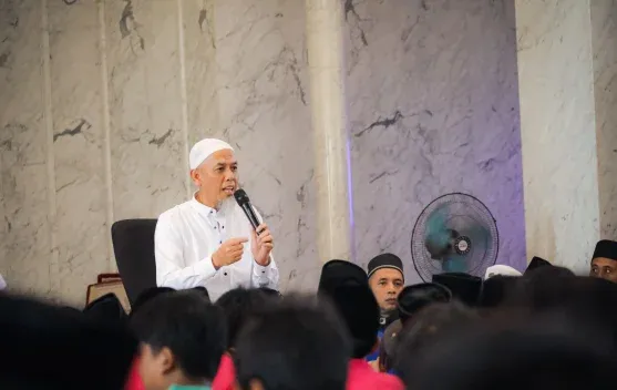 Wali Kota Dumai Hadiri Mabit di DIC, Beri Motivasi kepada Ratusan Siswa SMP