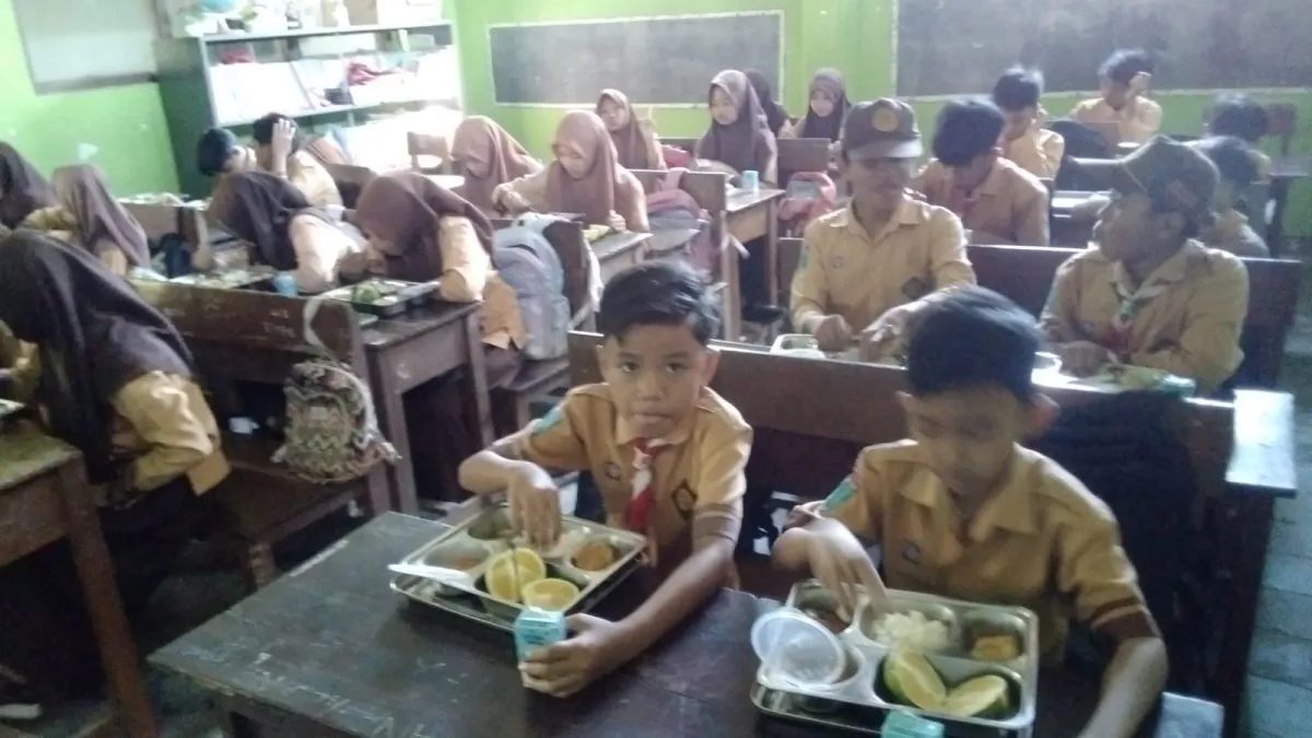 Program SPPG Sukowono Dukung Pemenuhan Gizi Siswa di SD Sukodono 1 Pujer