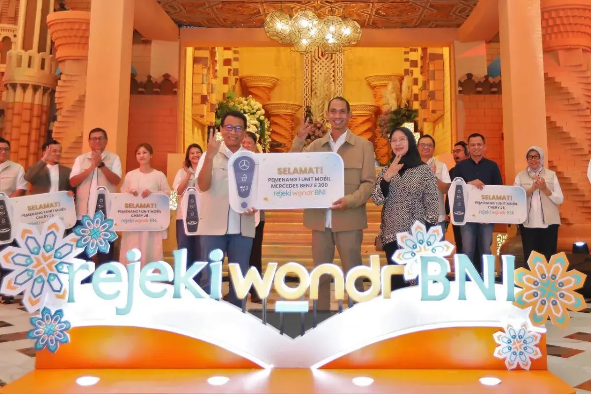 BNI Gelar Undian Rejeki wondr Tahap II, Bagikan Mercedes-Benz hingga Ratusan Gadget untuk Nasabah