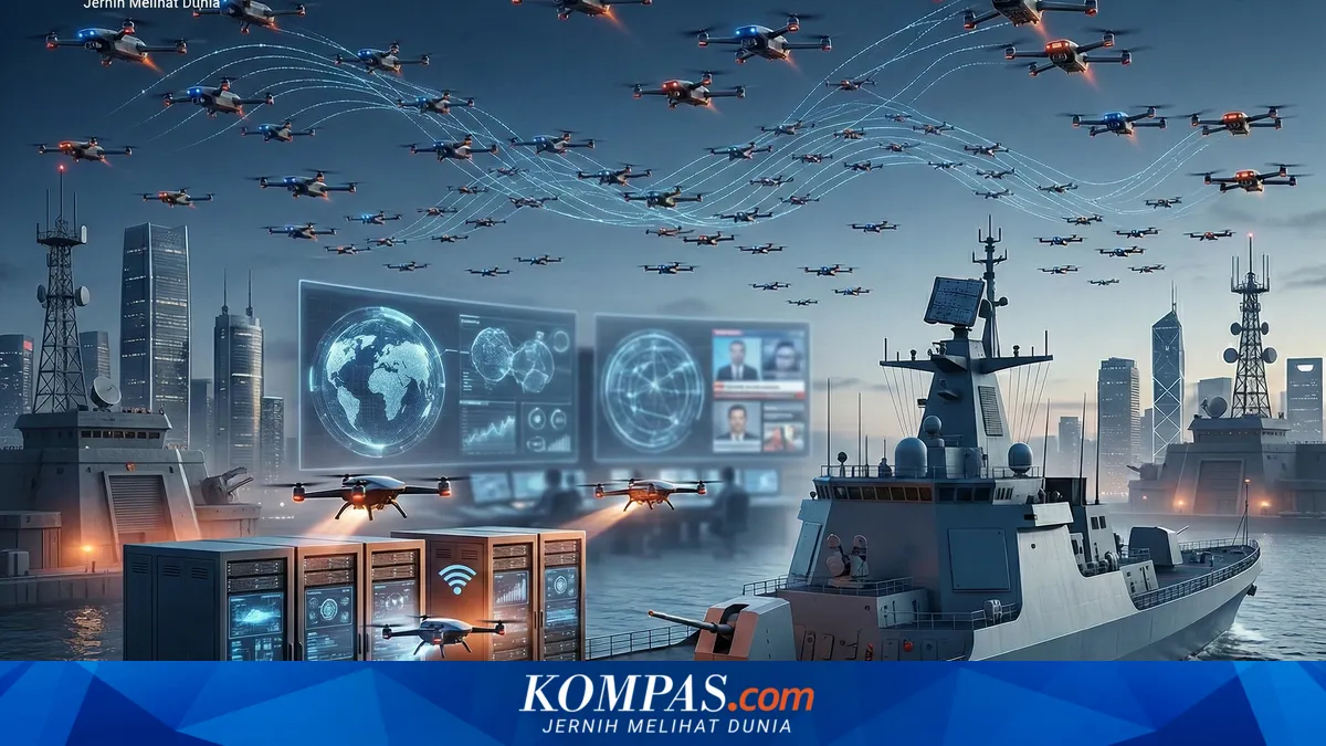 Laporan: China Bangun “Gudang Senjata” AI, Fokus pada Integrasi Sipil-Militer dan Swarm Drone