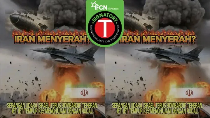Cek Fakta: Tidak Ada Pernyataan Iran Menyerah kepada Israel dan Amerika Serikat