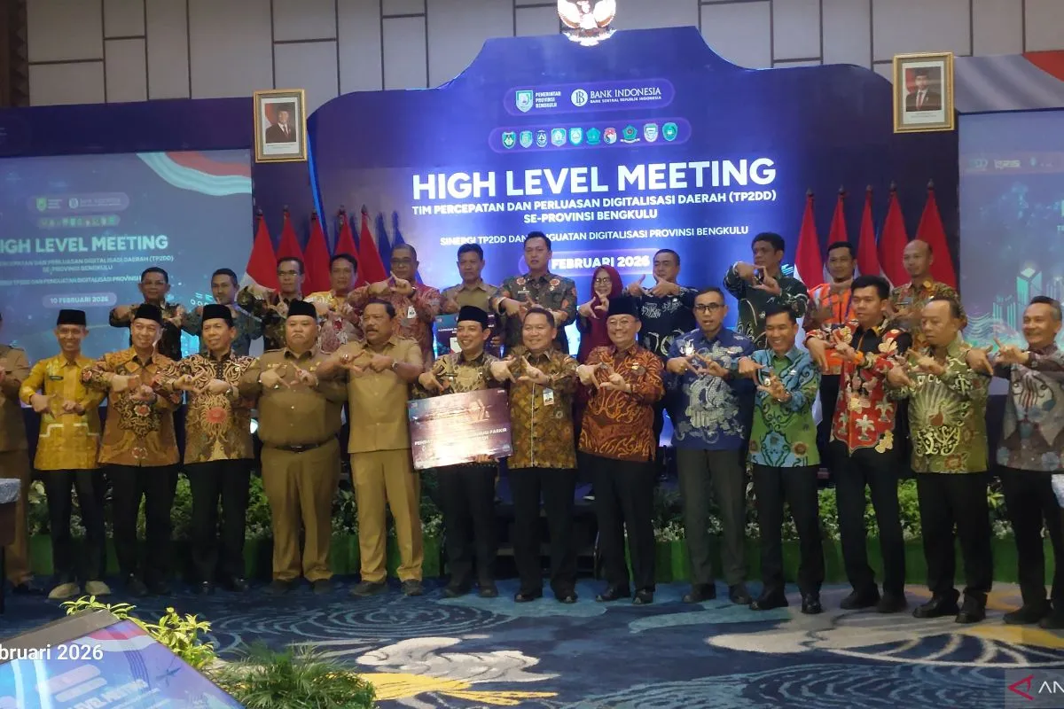 BI: Seluruh Pemda di Bengkulu Masuk Kategori Digital dalam Transaksi Keuangan Elektronik