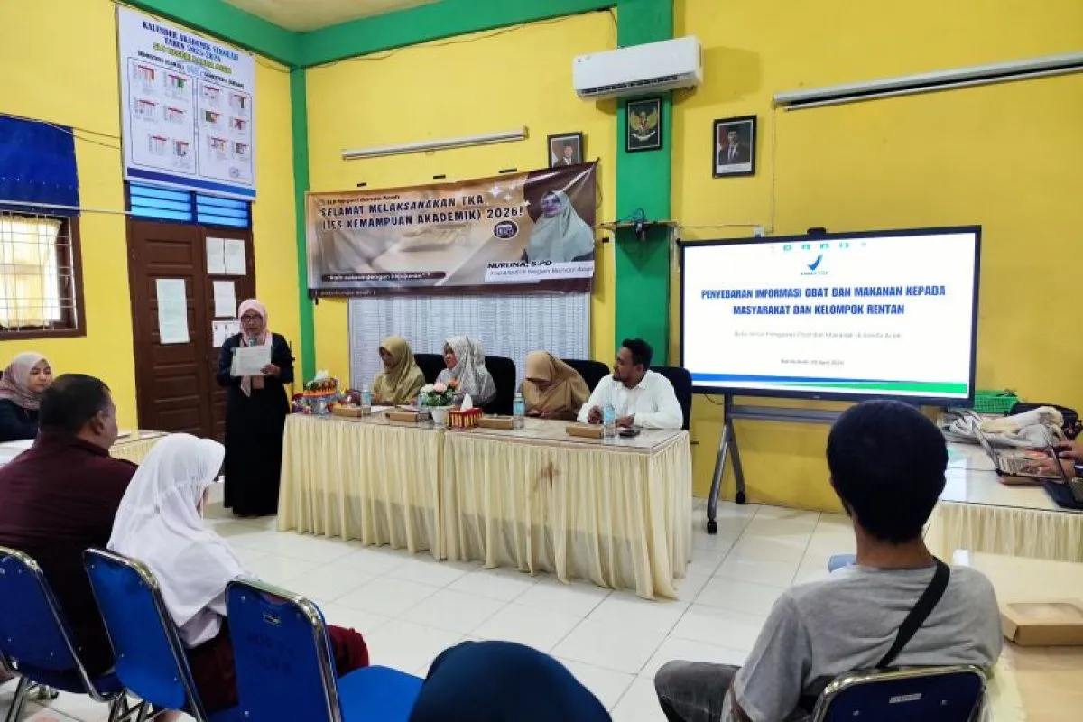 BBPOM Aceh Perkuat Edukasi Keamanan Pangan dan Gizi bagi Orang Tua Anak Berkebutuhan Khusus
