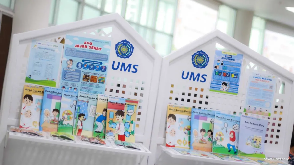 UMS Diseminasikan Modul Gizi dan Kesehatan untuk Siswa SD Kelas 1–6 di Surakarta