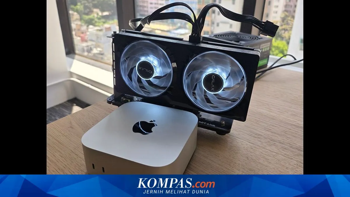 TinyCorp Pasangkan Mac Mini dengan GPU Nvidia Lewat Adapter dan Driver Khusus
