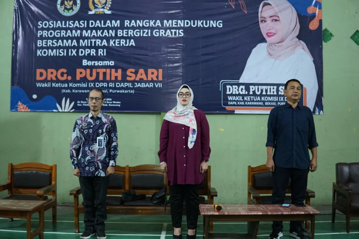 BGN dan Komisi IX DPR Sosialisasikan Program Pemenuhan Gizi di Karawang