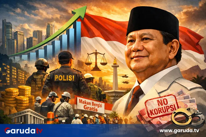 Survei Indikator: Persepsi Publik Cenderung Positif setelah 17 Bulan Pemerintahan Presiden Prabowo