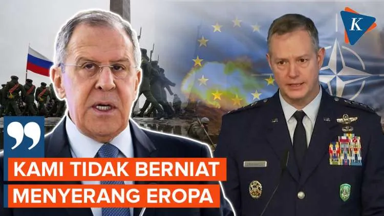 Lavrov: Rusia Klaim Tak Akan Serang Eropa kecuali Diserang Lebih Dulu