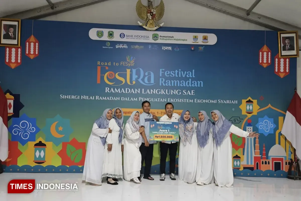 Kecamatan Kertajati Raih Juara 1 Lomba Kreasi Takjil Lokal di Festival Ramadan Road to FESyar Majalengka