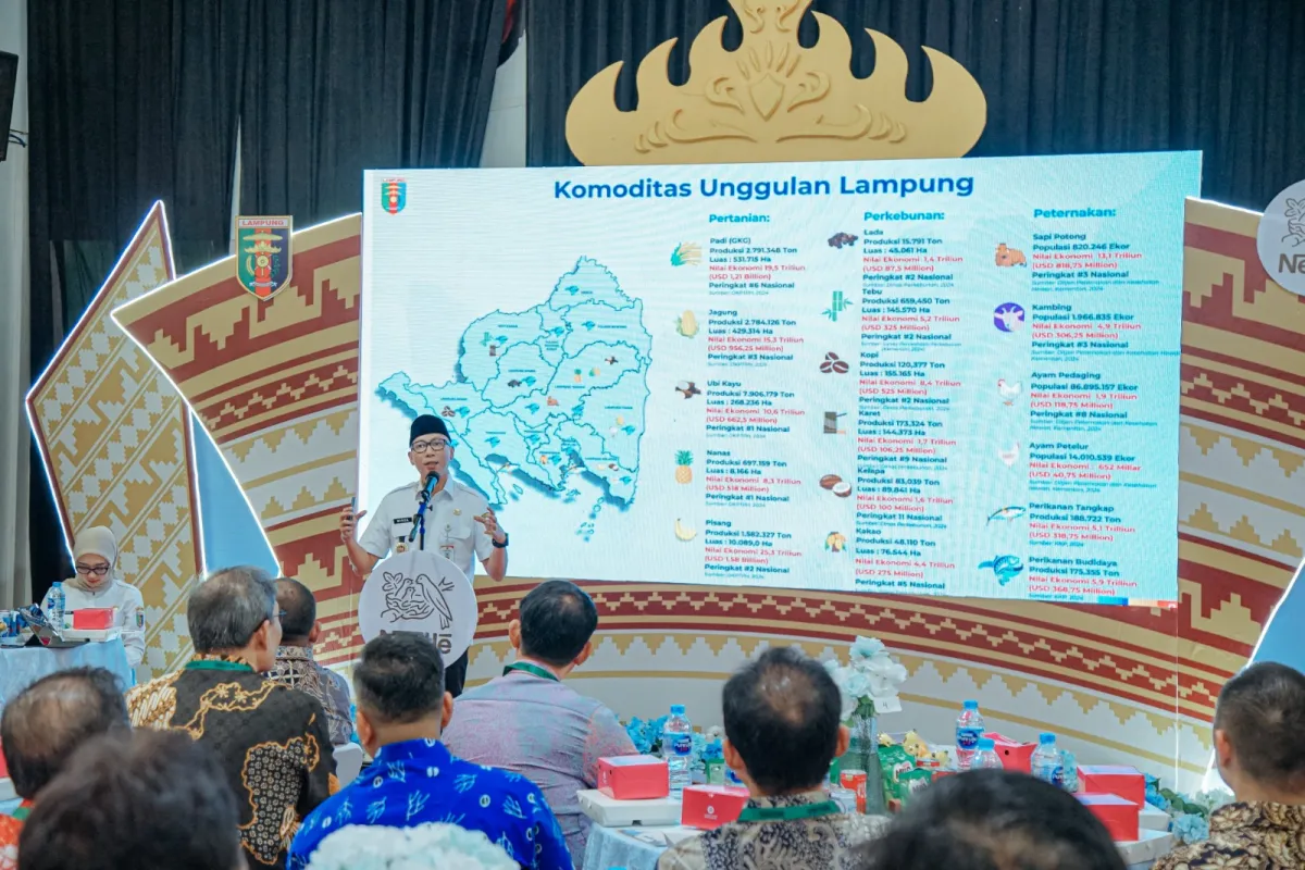 Pemprov Lampung Dorong Ekonomi Inklusif Lewat Kolaborasi Dunia Usaha dan Program Desaku Maju