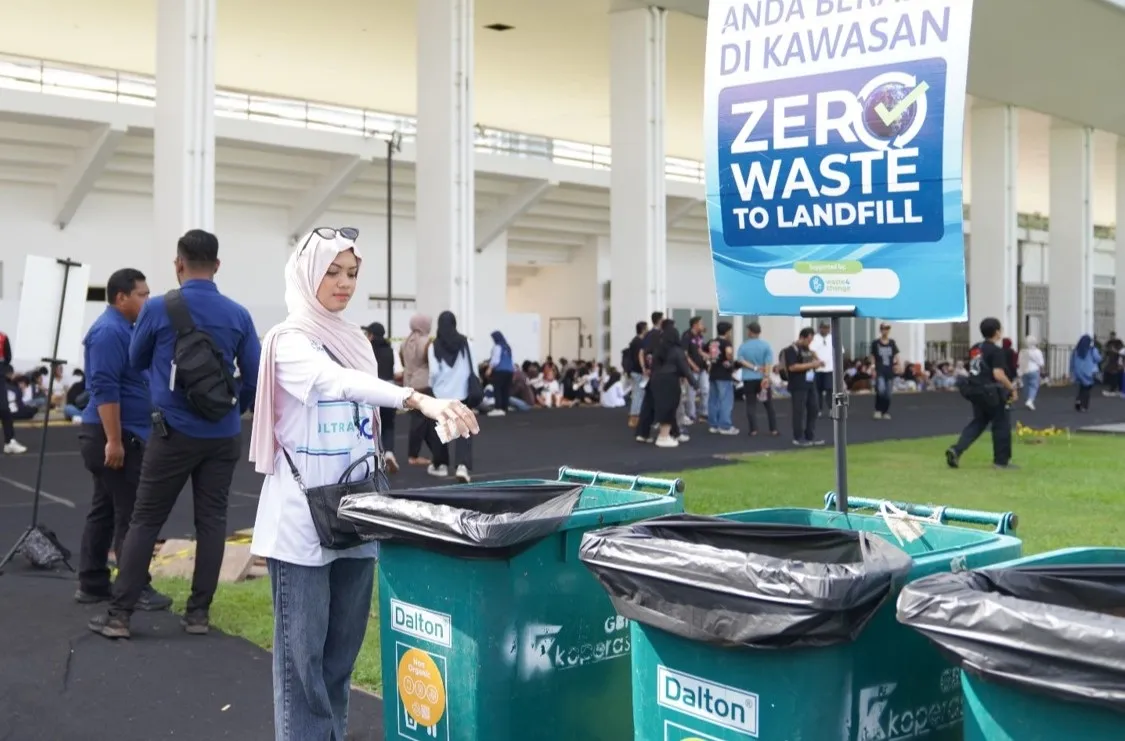 XLSmart Terapkan Pengelolaan Sampah Berbasis ESG di Ultraverse Festival Tiga Kota