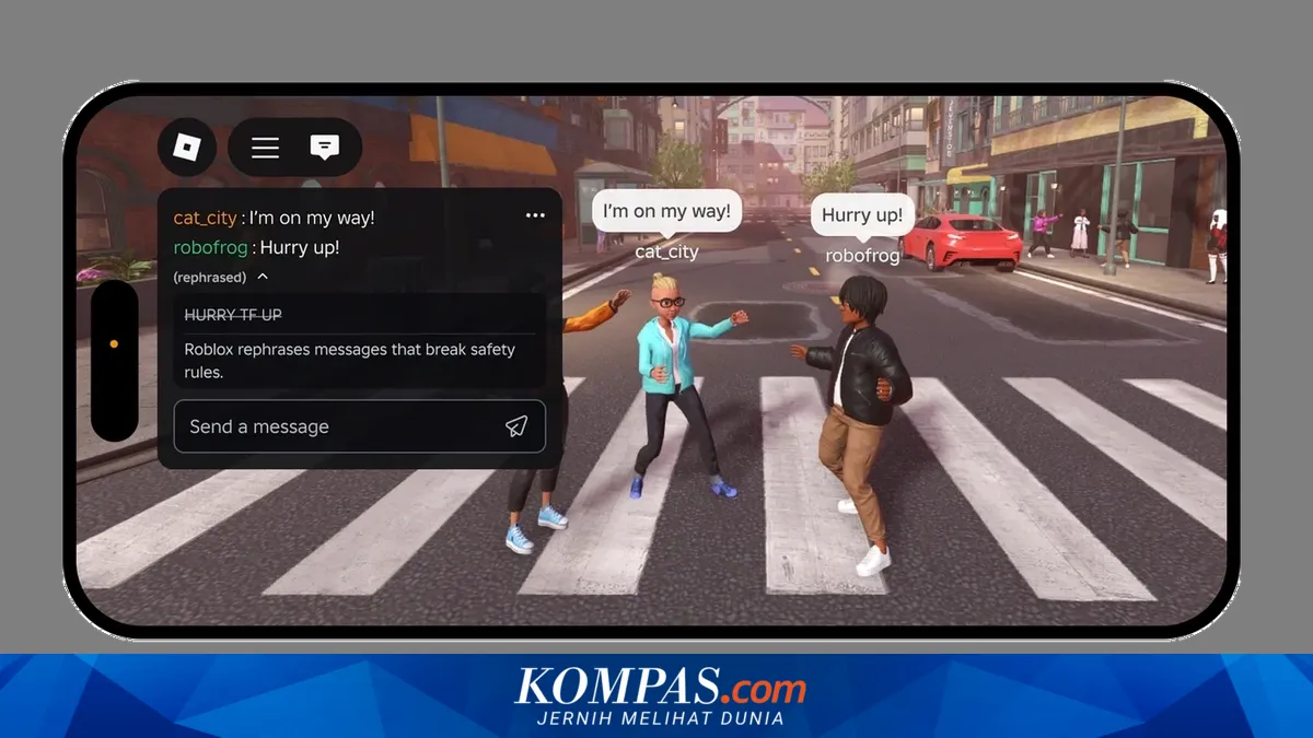 Roblox Tambahkan Fitur Keamanan Berbasis AI untuk Menghaluskan Bahasa Kasar di Chat