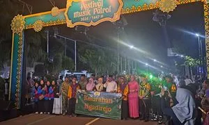 Festival Musik Patrol Warnai Malam Takbiran di Kediri, 62 Kelompok Tampil
